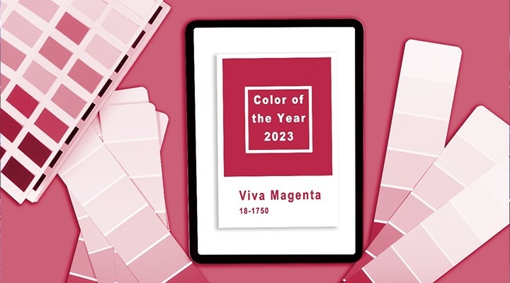 2022 decemberében hivatalosan is kihirdették a 2023- as év színét, a Viva Magentát.