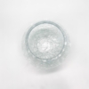 Kép 3/3 - Gyertyatartó, üveg, áttetsző - 14 cm