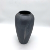 Kép 3/4 - Kerámia váza, 16x31 cm - Szürke, ezüstös csillogással