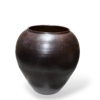 Kép 2/2 - Kerámia váza, 40x40x60 cm - Bronz színezéssel