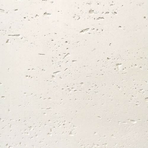 Falpanel természetes kőszórással, 120x60 cm, Travertino - Fehér